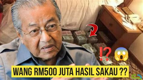 Tun Kedapatan Sorok Rm500 Juta Dalam Bilik Rahsia YouTube