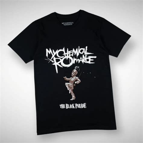 Jual Kaos Band Official My Chemical Romance The Black Parade Shopee