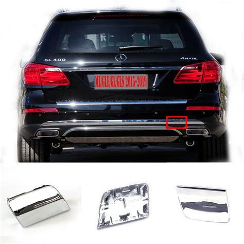 Trimla Rear Tow Cover For 15 19 Mercedes Benz X166 Fit ML GLE GL GLS