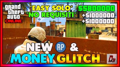 NEW EASY SOLO GLITCH SOLDI E RP INFINITI NO REQUISITI GTA 5 ONLINE ITA