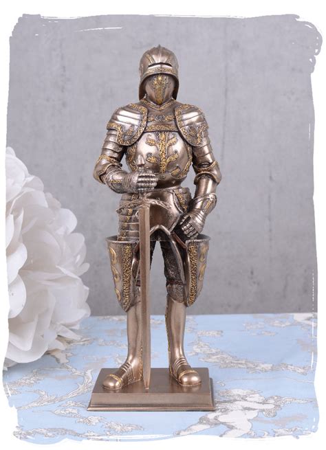 Knight sculpture armor medieval knight warrior figure Veronese sword ...