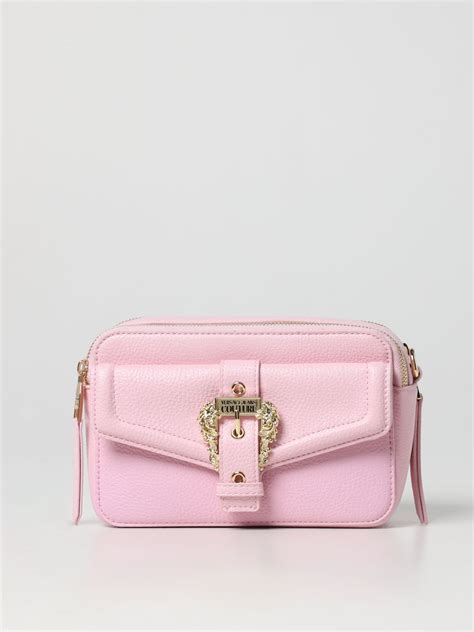 Versace Jeans Couture Crossbody Bags For Women Pink Versace Jeans Couture Crossbody Bags