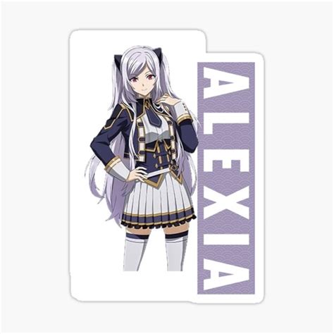 Alexia Midgar The Eminence In Shadow Sticker For Sale By B Love Redbubble