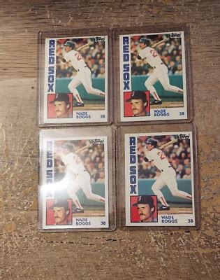 Wade Boggs Lot Topps Fleer Donruss Leaf NM EBay