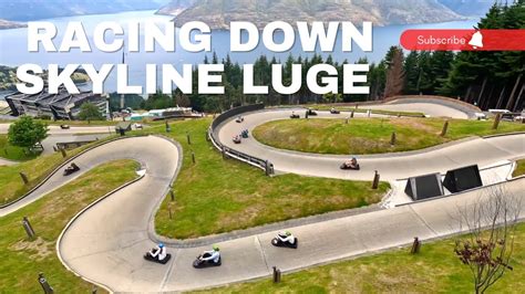 Racing Down The Skyline Queenstown Luge Thrilling Adventure With