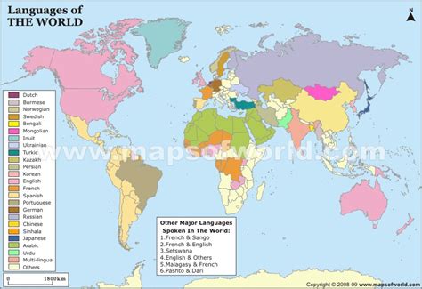 Atlas De Las Lenguas Las Lenguas M S Habladas Del Mundo