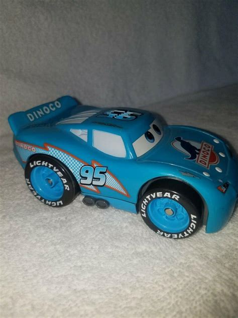 Disney Pixar Cars Shake N Go Dinoco Lightning Mcqueen Talking Vehicle 3847352684