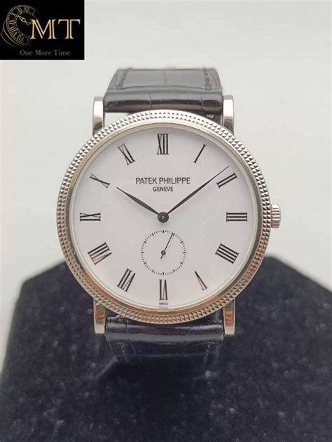 Patek Philippe Calatrava White Gold Ref5119g 001 One More Time