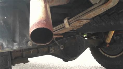 1990 Toyota Truck Exhaust Youtube