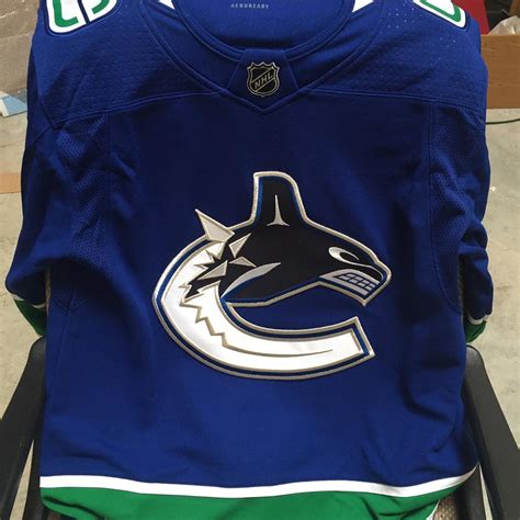 Vancouver Canucks Blue Adult Size 46 Adidas Jersey-NWT | SidelineSwap