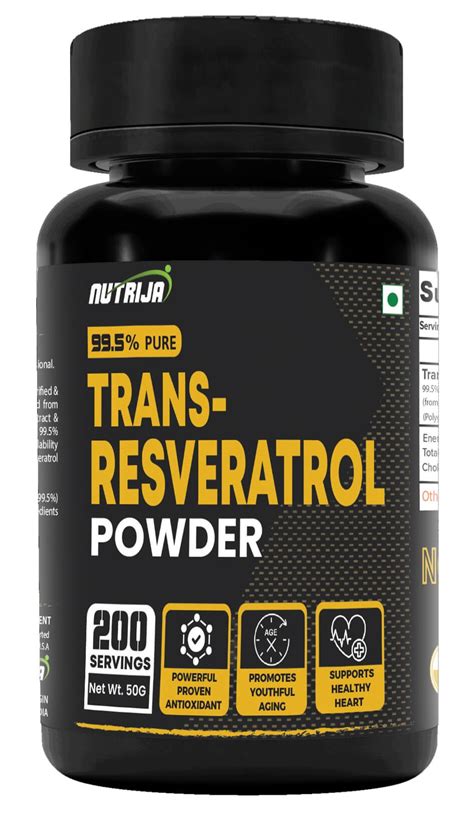 Buy Micronized Trans Resveratrol Powder Standardized To 99 5