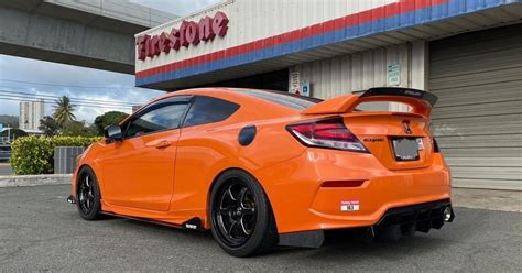 3 Piece Rear Diffuser 2013 15 Honda Civic Si Coupe Etsy