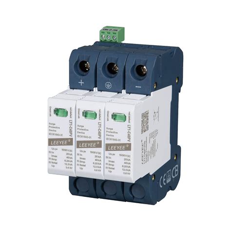 Dc Surge Protection Device V Ka Spd For Solar System Surge