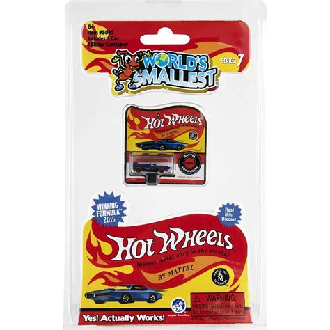 World Smallest Hot Wheels Series The Toy Store