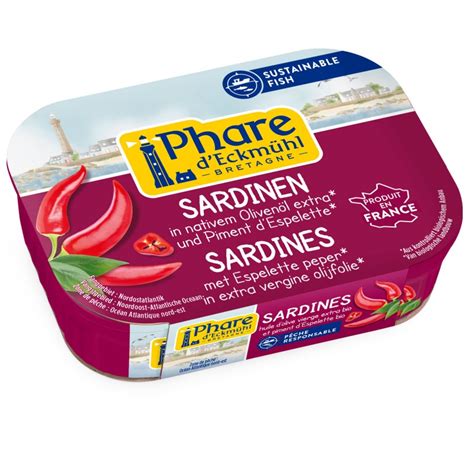 Sardines Au Piment D Espelette Et Huile D Olive 135 Gr