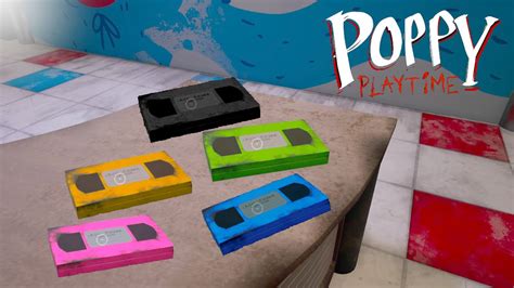 Poppy Playtime All 5 VHS Tape Locations In Chapter 1 YouTube