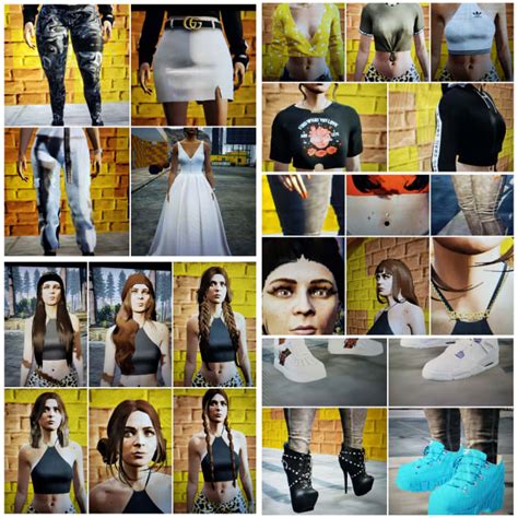 Sell You Name Brand Fivem Clothes Pack Thick Female By Jahxraspy Fiverr