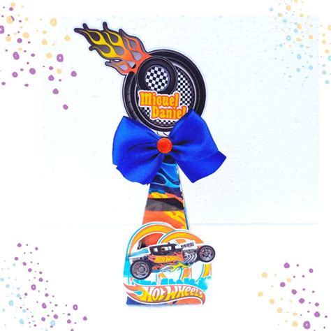 Kit Lembrancinhas Personalizadas Hot Wheels no Elo JoLI Ateliê Criativo B