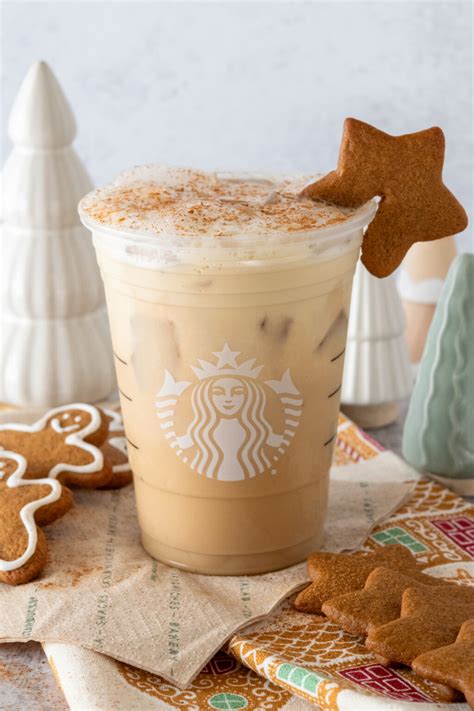 Starbucks Iced Gingerbread Oat Milk Chai Latte Copycat Recipe Sweet Steep