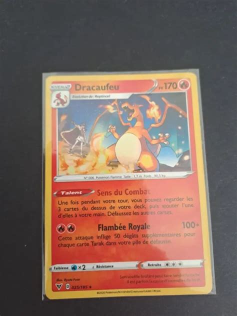 Carte Pok Mon Dracaufeu Voltage Eclatant Fran Aise Neuf Eur