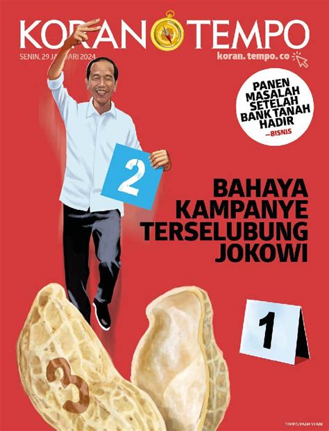 Edisi Senin 29 Januari 2024 Koran Tempo Co