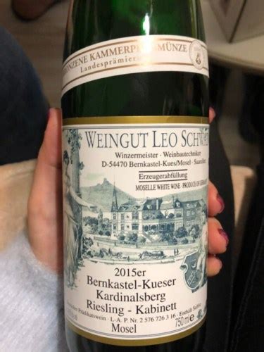 Weingut Leo Schwab Bernkastel Kueser Kardinalsberg Riesling Kabinett