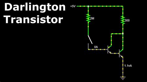 Darlington Pair Transistor Circuit