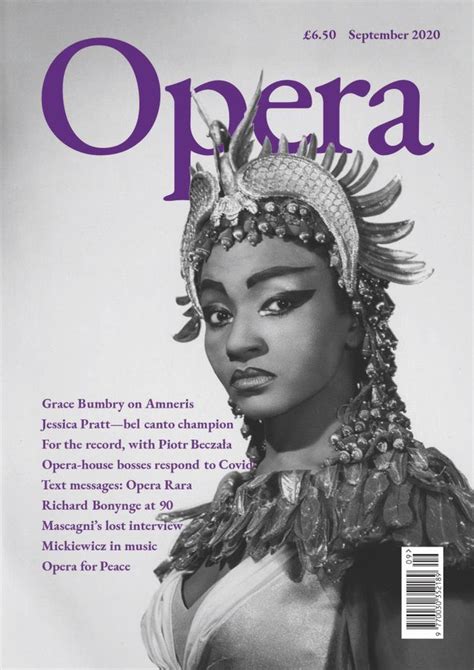 Opera Magazine On Twitter Rip Grace Bumbry One Of The Great Artists