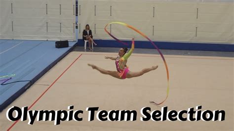 Rhythmic Gymnastics Senior Australian Olympic Team Selection My