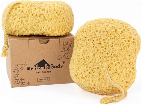 Amazon Almooni Mini Natural Loofah Sponge Real Egyptian Shower