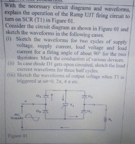 Solved With The Necessary Circuit Diagrams And Waveforms Chegg