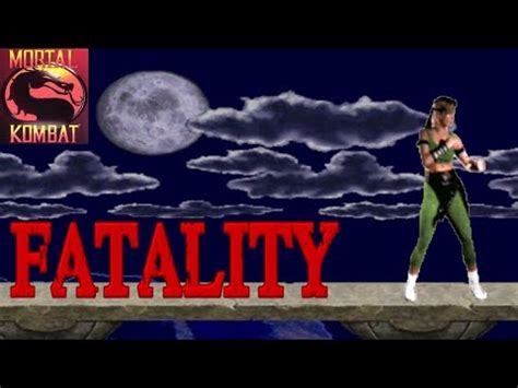 MORTAL KOMBAT 1 SONYA BLADE S FATALITY YouTube