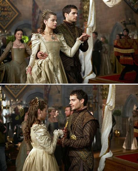 The Tudors Rebekah Wainwright As Catherine And Henry Cavill As Charles