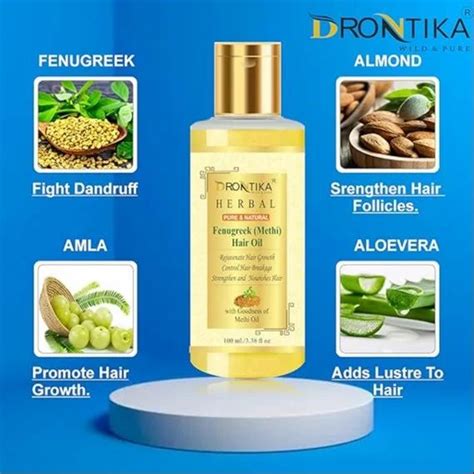 Drontika Fenugreek Methi Hair Oil at Rs 60 ml मथ क तल in