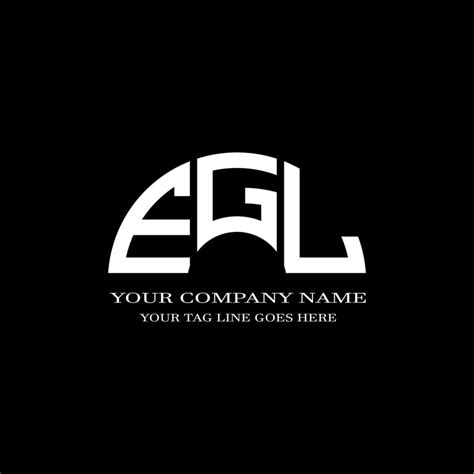 EGL Letter Logo Creative Design With Vector Graphic 7886395 Vector Art