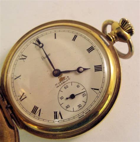 Pedre 17 Jewels Incabloc Pocket Watch