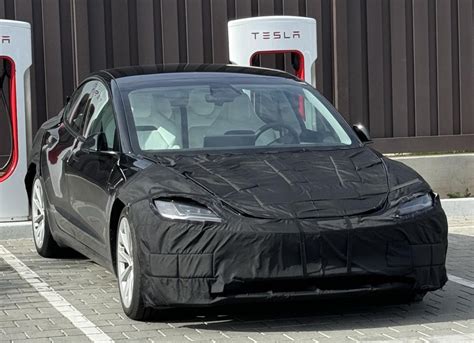 First Look At The New And Improved Tesla Model 3 Performance