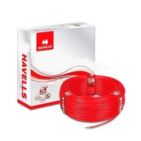 Havells House Wires Roll Length M Wire Size Sqmm At Rs