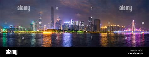 Guangzhou skyline. Guangzhou, China Stock Photo - Alamy