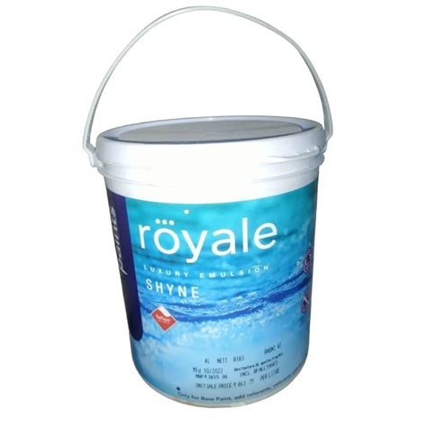 L Royale Shyne Luxury Emulsion Paints Ltr At Rs Bucket In