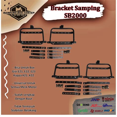 Jual Bracket Sidebox Breket Side Box Samping Sb Sb Bisa Untuk