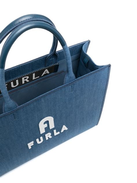 Furla Opportunity Tote Bag In Blue Modesens