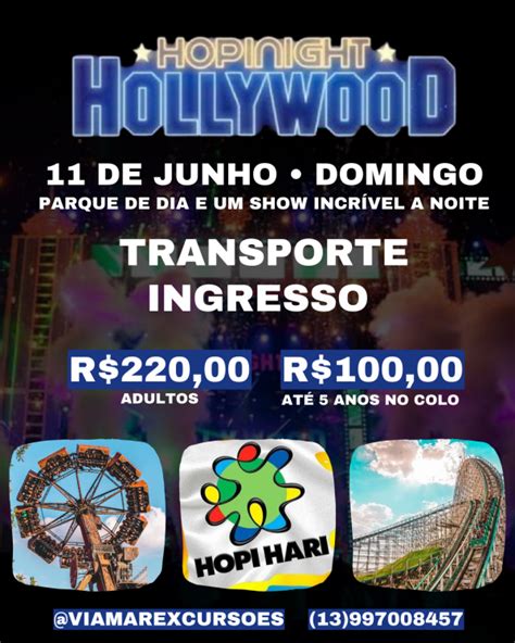 11 De Junho Hopi Hari Hopi Night Em Vinhedo Sympla