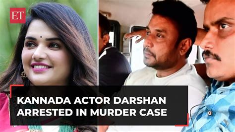 Darshan Thoogudeepa Leading Kannada Actor Arrested In Murder Case