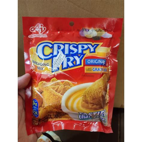 Ajinomoto Crispy Fry Original Breading Mix With Gravy 62g Filipino