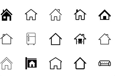 Free 20 Home Icons In Svg Png Psd Vector Eps