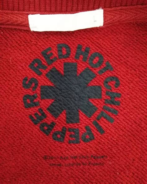 Vintage Red Hot Chili Peppers Sudadera Big Logo RHCP Music Band Etsy España