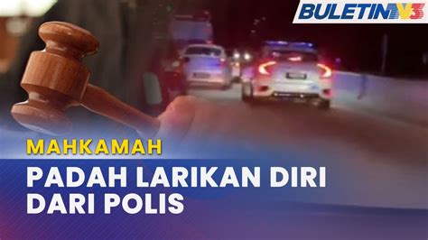 MAHKAMAH Lelaki Dikejar Polis Sejauh 70 Kilometer Didenda RM3 000