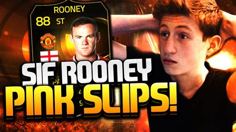 FIFA 15 SIF ROONEY PINK SLIPS FIFA 15 ULTIMATE TEAM YouTube