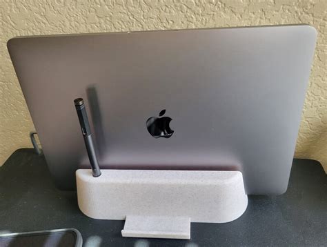 Nice Functional 3d Printed Laptop Holder Stand With Phone Etsy